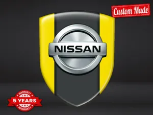 Nissan Logos Auto Alta Gama Resistentes Profesional Personalizable